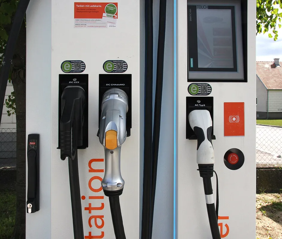 A charging station at Kasernenstraße 13a, Eisenstadt , Burgenland , Austria