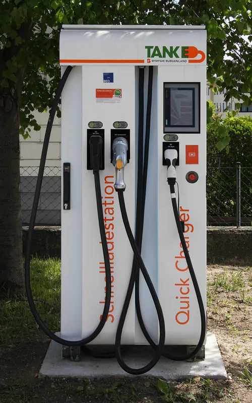 A charging station at Kasernenstraße 13a, Eisenstadt , Burgenland , Austria